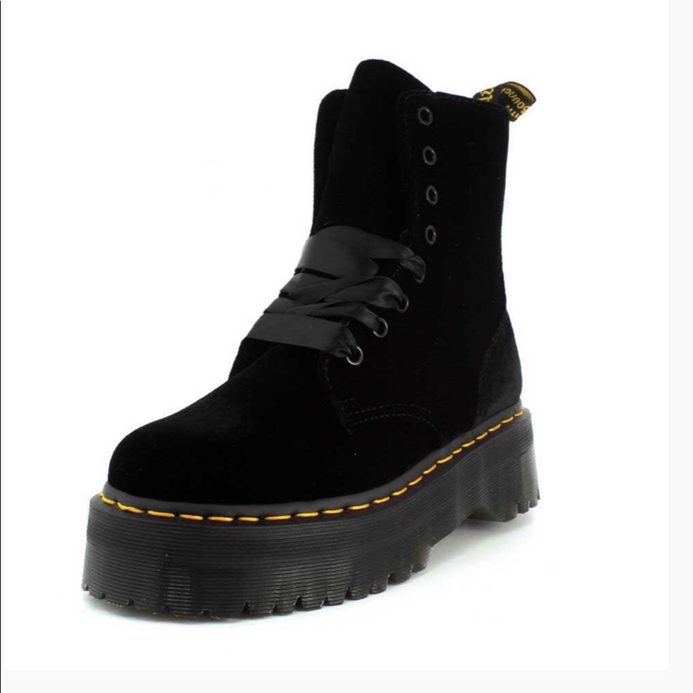 Doc Marten Jadon Velvet Boots